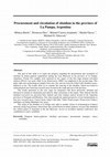 Research paper thumbnail of Procurement and circulation of obsidian in the province of La Pampa, Argentina