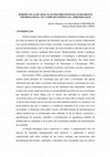 Research paper thumbnail of PERSPECTIVAS DE APLICAÇÃO DOS PRECEITOS DO LETRAMENTO INFORMACIONAL NO CAMPO DO ENSINO E DA APRENDIZAGEM