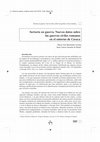 Research paper thumbnail of "Sertorio en Guerra. Nuevos datos sobre las guerras civiles romanas en el entorno de Caraca", en GAMO, E; FERNÁNDEZ, J.; ÁLVAREZ, D., En ningún lugar… Caraca y la romanización de la Hispania interior, Diputación de Guadalajara: 103-119.