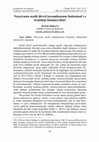 Research paper thumbnail of Quliyeva Z. Naxçıvanın neolit dövrü keramikasının funksional və texnoloji xüsusiyyətləri // Azərbaycan arxeologiyası. 2017, Cild: 20 Say: 1, s. 41-58.