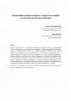 Research paper thumbnail of Responsabilité sociale des entreprises : Etat de l’art et relation avec la Gestion des Ressources Humaines