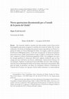 Research paper thumbnail of Noves aportacions documentals per a l'estudi de la jueria de Lleida