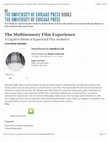 Research paper thumbnail of The Multisensory Film Experience: A Cognitive Model of Experiental Film Aesthetics