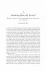 Research paper thumbnail of Annette Y. Reed, “Gendering Heavenly Secrets? Women, Angels, and the Problem of Misogyny and Magic,” in Kimberly B. Stratton and ‎Dayna S. Kalleres, eds., Daughters of Hecate: Women and Magic in Antiquity (Oxford: Oxford University Press, 2014), 108-151