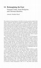 Research paper thumbnail of Annette Y. Reed, “Reimagining the East: Eurasian Trade, Asian Religions, and Christian Identities,” in Benjamin Fleming and Richard Mann, eds., History and Material Culture in Asian Religions (London: Routledge Publishers, 2014), 265-283