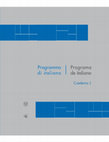 Research paper thumbnail of Programma di Italiano (cuaderno 2)