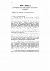 Research paper thumbnail of PART THREE - COMMENTARIES FOR CULTURAL STUDIES CLASSES