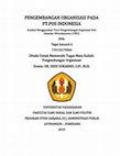 Research paper thumbnail of PENGEMBANGAN ORGANISASI PADA PT.POS INDONESIA