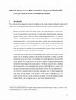 Research paper thumbnail of Why is Latin spectrum a bad translation of Epicurus’ ΕΙΔΩΛΟΝ? Cicero and Cassius on a point of philosophical translation