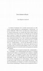 Research paper thumbnail of Une relation effacée