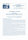 Research paper thumbnail of CALL FOR PAPERS Families and Generations in Migration Processes - Journal of Mediterranean Knowledge