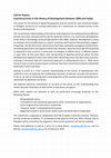 Research paper thumbnail of Call for Papers: Countercurrents in the History of Development between 1850 and Today