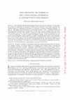 Research paper thumbnail of "Non obstante", da formula del linguaggio giuridico a connettivo concessivo, "La lingua italiana", XV, 2019, pp. 129-148. [prima pagina]