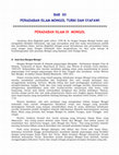 Research paper thumbnail of BAB XII PERADABAN ISLAM MONGOL TURKI DAN SYAFAWI ============================================== PERADABAN ISLAM DI MONGOL