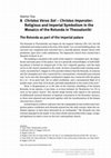 Research paper thumbnail of HJALMAR TORP, Christus Verus Sol -Christus Imperator: Religious and Imperial Symbolism in the Mosaics of the Rotunda in Thessaloniki