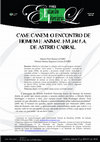 Research paper thumbnail of Cave Canem: o encontro de homem e animal em Jaula, de Astrid Cabral