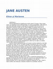 Research paper thumbnail of jane austen elinor si marianne