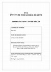 Research paper thumbnail of International Investment and Global Health Inter-sectoral Linkages: Policy Space for Achieving SDG 3.a.