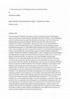 Research paper thumbnail of A Comparative Study of the Philosophical System of Aristotle and Plato