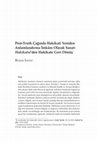 Research paper thumbnail of Post-Truth Çağında Hakikati Yeniden Anlamlandırma İmkânı Olarak Sanat: Hakikatsi’den Hakikate Geri Dönüş [Burak Sayın]