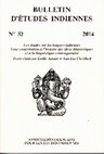 Research paper thumbnail of Bulletin d'Études Indiennes 32 (special issue)