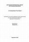 Research paper thumbnail of CREATE A SENSE OF PLACE AN UNDERGRADUATE THESIS REPORT ON AIRPORT TERMINAL IN COXS BAZAR20200228 130074 hj4i00