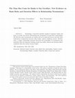 Research paper thumbnail of The Time Has Come for Banks to Say Goodbye: New Evidence on Bank Roles and Duration Effects  in Relationship Terminations