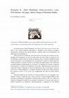 Research paper thumbnail of Recension du livre d’Henri Ellenberger, Ethno-psychiatrie, par Jean-Baptiste Lamarche