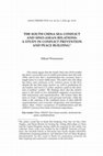 Research paper thumbnail of The South China Sea Conflict and Sino-ASEAN Relations: A Study in Conflict Prevention and Peace Building