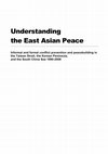 Research paper thumbnail of Understanding the East Asian Peace: Informal and Formal Conflict Prevention and Peacebuilding in the Taiwan Strait, the Korean Peninsula, and the South China  …