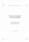 Research paper thumbnail of Teoría de Conjuntos Curso Intermedio