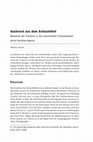 Research paper thumbnail of Ausbruch aus dem Schlachthof. Momente der Irritation in der industriellen Tierproduktion durch tierliche Agency