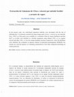 Research paper thumbnail of Extracción de (R)-limoneno en Citrus x sinensis (naranja)