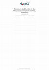 Research paper thumbnail of Resumen de "diseño de las organizaciones eficientes" de Mintzberg.