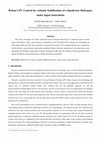 Research paper thumbnail of Robust LPV Control for Attitude Stabilization of a Quadrotor Helicopter under Input Saturations