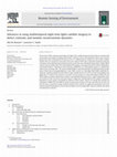 Research paper thumbnail of Advances in using multitemporal night-time lights satellite imagery to detect, estimate, and monitor socioeconomic dynamics