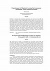 Research paper thumbnail of Pengembangan Self Regulated Learning Dan Kemampuan Metakognitif : Suatu Tinjauan Determinan Development Of Self-Regulated Learning And Student's Metacognitive Skills : A Determinant Review