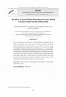 Research paper thumbnail of The Effect of Social Media Marketing on Luxury Brand Customer Equity among Young Adults