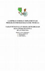 Research paper thumbnail of LAMPIRAN FORMAT IMPLEMENTASI PROGRAM INDUKSI BAGI GURU PEMULA