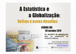 Research paper thumbnail of Os desafios da globalização para as estatísticas de comercio externo