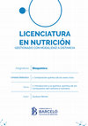 Research paper thumbnail of LICENCIATURA EN NUTRICIÓN