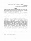 Research paper thumbnail of On Some Applicative Aspects of Mathematics in Geography