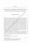 Research paper thumbnail of European Co-Productions and Greek Cinema since the Crisis: 'Extroversion' as Survival