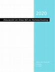 Research paper thumbnail of Educación en línea NO es Homeschooling