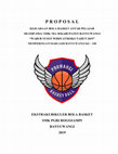 Research paper thumbnail of P R O P O S A L EKSTRAKURIKULER BOLA BASKET SMK PGRI ROGOJAMPI BANYUWANGI