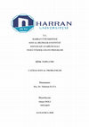 Research paper thumbnail of HARRAN ÜNİVERSİTESİ SOSYAL BİLİMLER ENSTİTÜSÜ SOSYOLOJİ ANABİLİM DALI TEZLİ YÜKSEK LİSANS PROGRAMI RİSK TOPLUMU Danışman: Hazırlayan