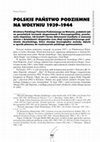 Research paper thumbnail of Polskie Państwo Podziemne na Wołyniu 1939–1944 [Polish Underground State in Volhynia 1939–1944]