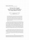 Research paper thumbnail of The Book That Changed: Narratives of Ezran Authorship as Late Antique Biblical Criticism