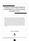 Research paper thumbnail of TURKEY AND LGBT RIGHTS: A HISTORICAL AND GLOBAL PERSPECTIVE