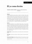 Research paper thumbnail of El Yo como ficción